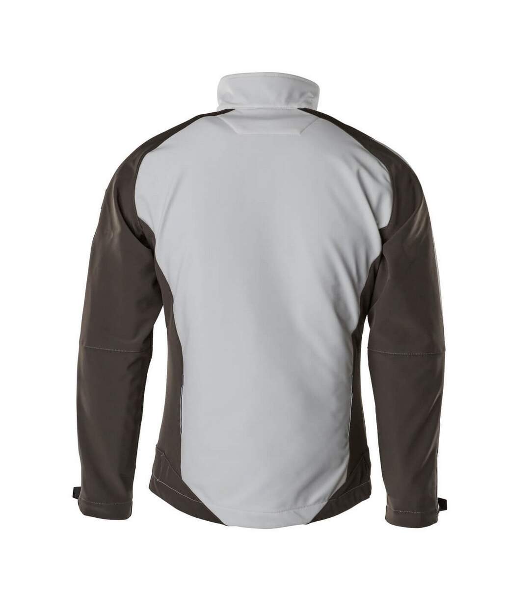 Mens Unique Dresden Soft Shell Jacket White Dark Anthracite Mascot-2