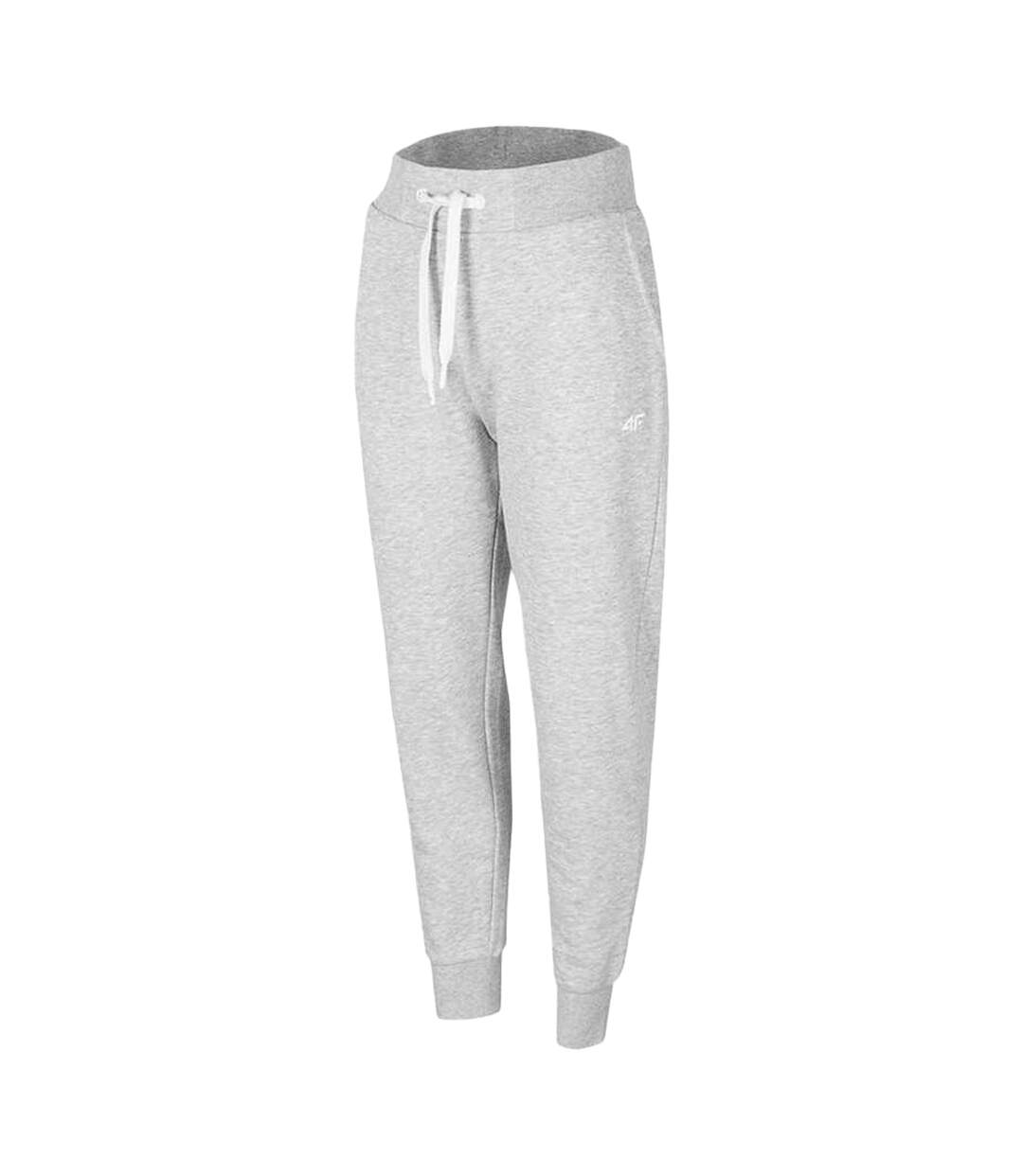Pantalon De Jogging Motif/style Uni H4z22 Femme Gris 4F-1