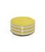 Pouf Gonflable Rayé Bain de Soleil 56cm Jaune