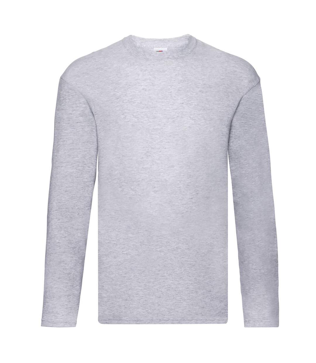 T-shirt Iconic Classic Homme Gris Chiné Fruit Of The Loom-1