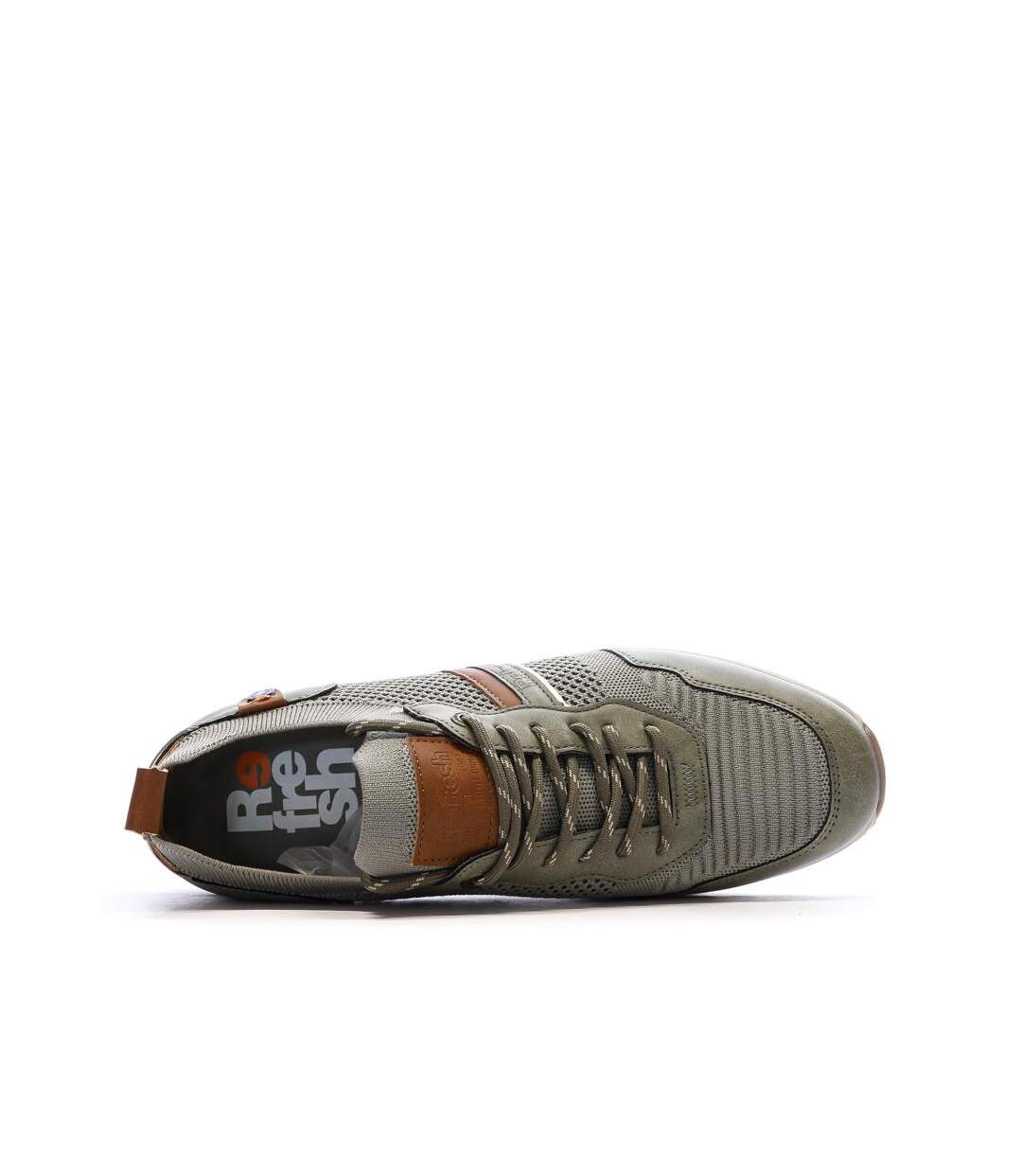 Baskets kaki homme refresh 175665-4