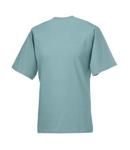 Jerzees Colours Mens Classic Short Sleeve T-shirt Mineral Blue Russell