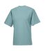 Jerzees Colours Mens Classic Short Sleeve T-shirt Mineral Blue Russell-2