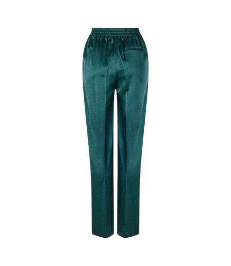 Womens/ladies Umaibo Satin Joggers Dark Green Ted Baker