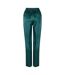 Womens/ladies Umaibo Satin Joggers Dark Green Ted Baker-2