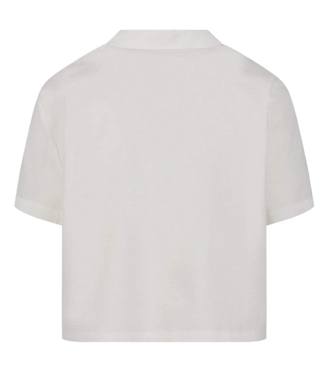 Womens/ladies Seersucker Shirt White Urban Classics-2