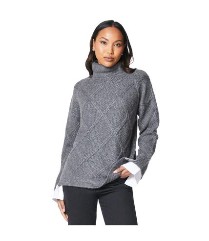 Pull femme marl gris Principles Principles