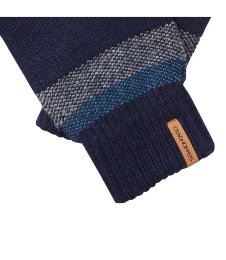 Mens forster winter gloves blue navy Craghoppers