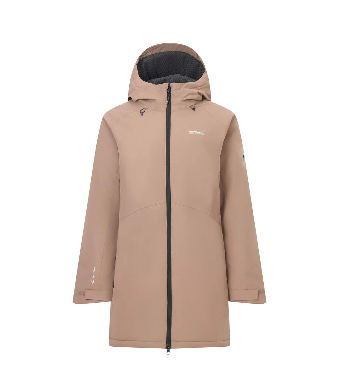 Veste Imperméable Mabrie Femme Marron Foncé Regatta-2
