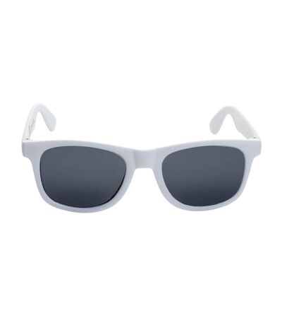 Unisex adult recycled pp plastic sunglasses one size white XD Collection