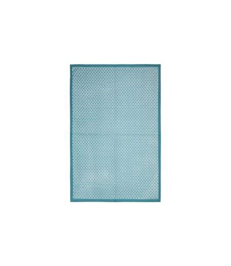 Lot de 3 Torchons Imprimé 45x70cm Bleu