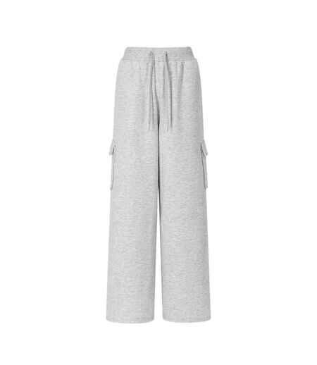 Pantalon De Jogging À Poches Femme Blanc Cassé Chiné Chiné Slazenger