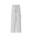 Pantalon De Jogging À Poches Femme Blanc Cassé Chiné Chiné Slazenger-1