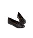 Womens/ladies Paige Wrap Detail Wide Ballerina Flats Black Dorothy Perkins-1