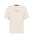 T-shirt Motif/style Imprimé Graphique Piscina Homme Beige Homies Marbella-2
