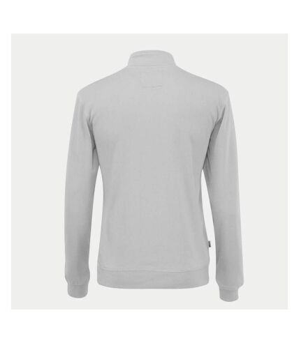 Cottover Unisex Adult Half Zip Sweatshirt (White)