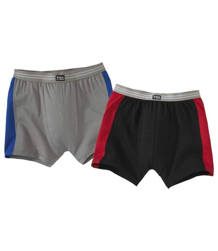 Pack of 2 Men's Stretch Comfort Boxer Shorts 