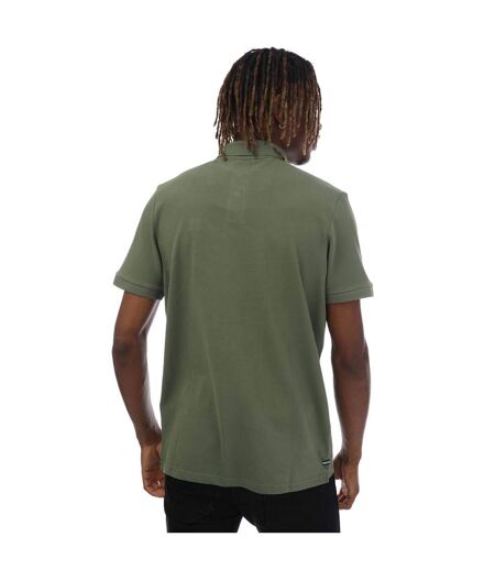 Mens Barnum Polo Shirt Green Weekend Offender