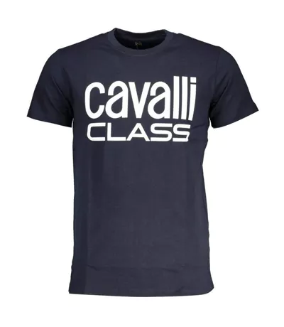 T-shirt Motif/style Vif Homme Bleu Marine Cavalli Class