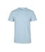 T-shirt Basic Homme Bleu Océan Build Your Brand-1