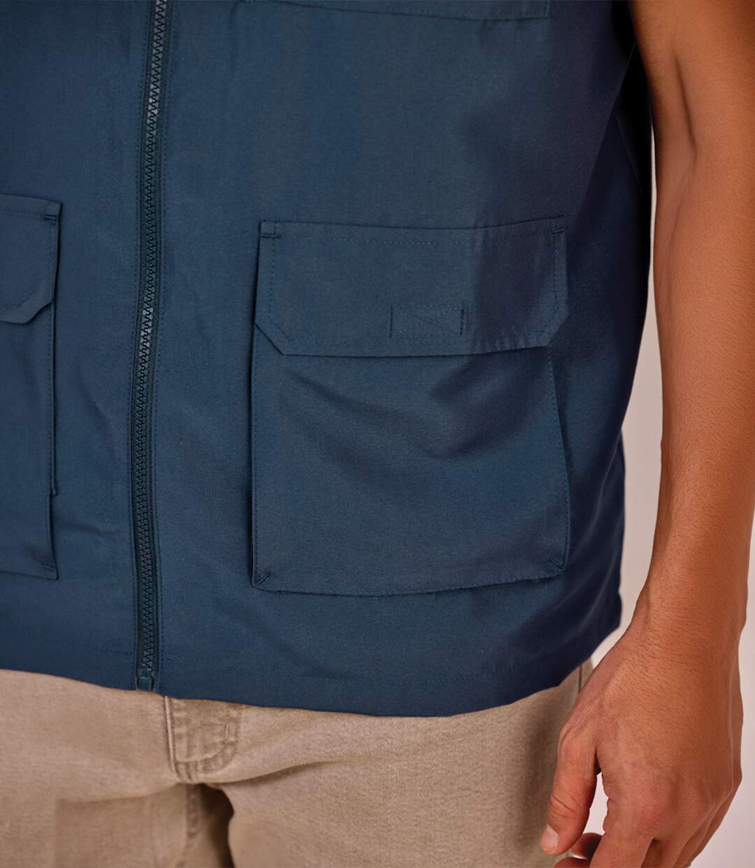 Reporterweste mit vielen Taschen-7