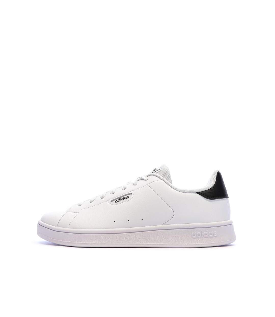 Baskets blanches/noires homme adidas urban court-1