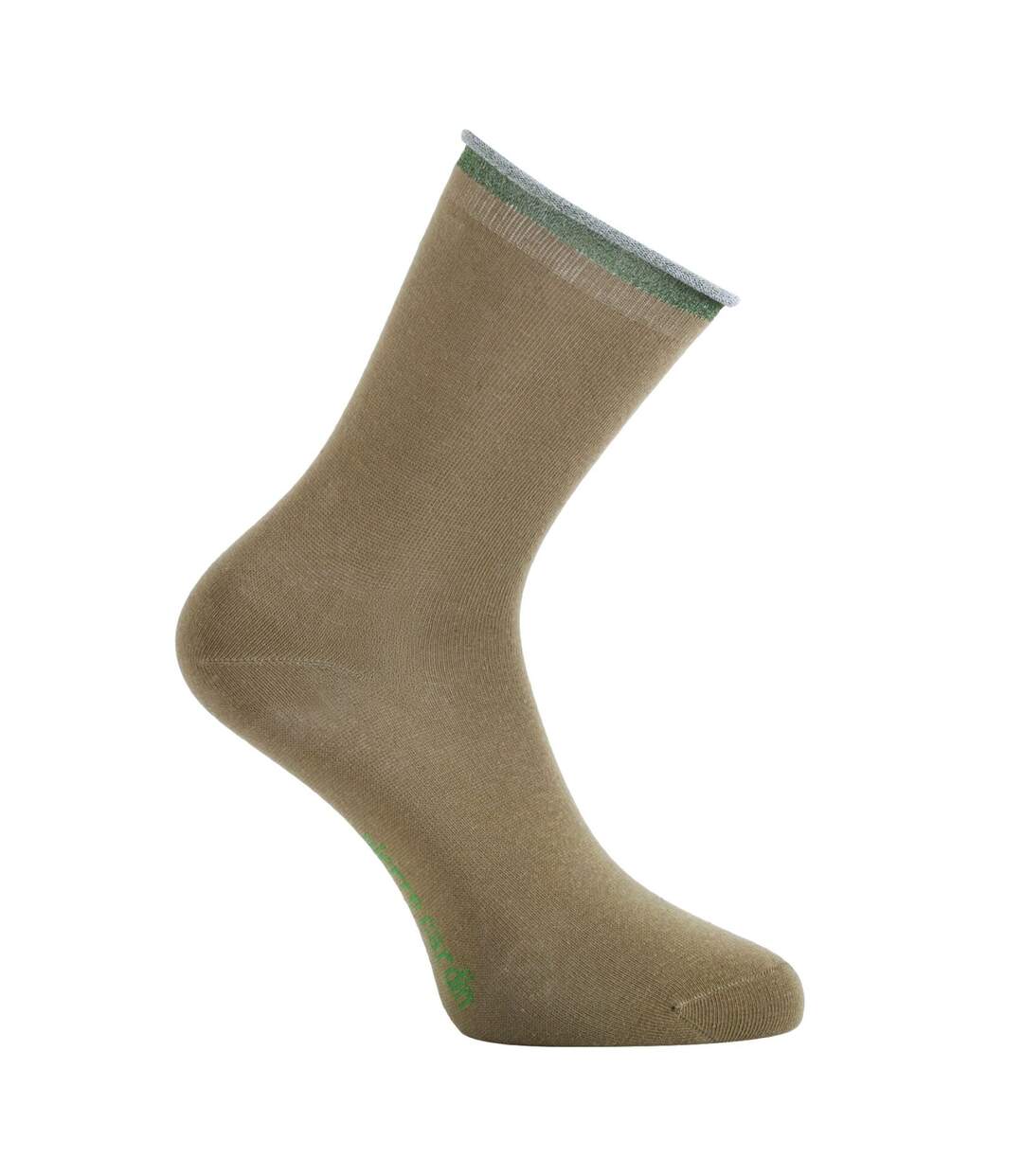 6 paires de chaussettes chinées et fil lurex femme Hand made Silver Pierre Cardin-5