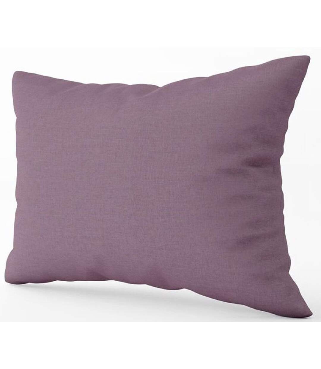 Taie d'oreiller en satin de coton - REF T1-PC - violet prune-1