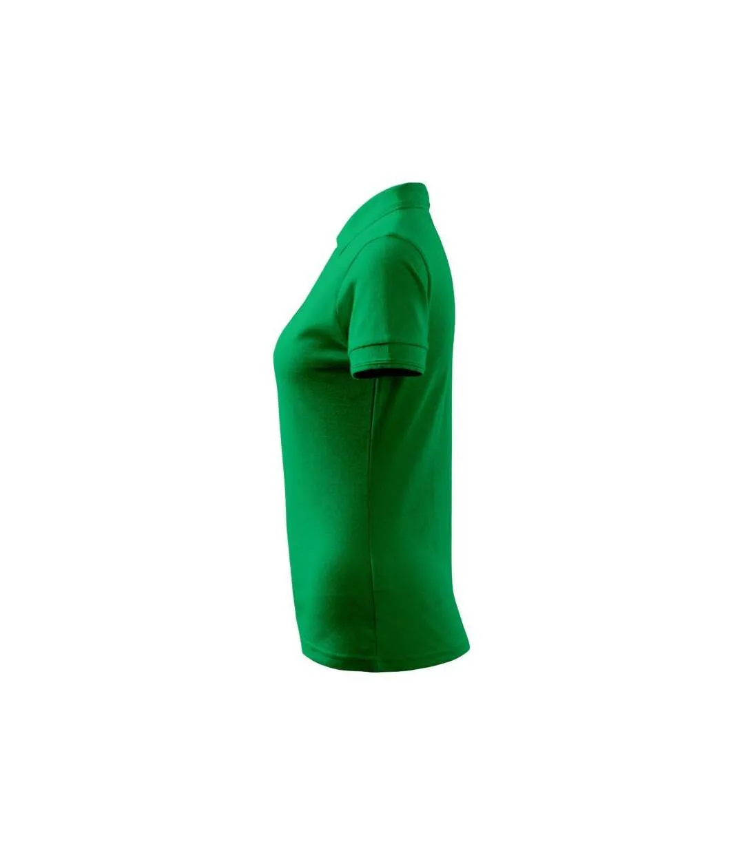 Womens/ladies Pique Polo Shirt Forest Green Malfini-4