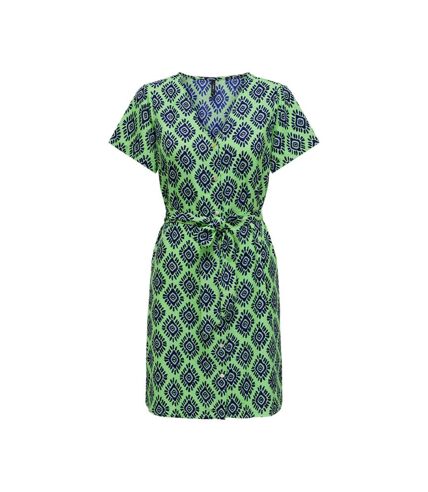 Robe Noir/Vert Femme Only Leah - L