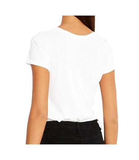 T-shirt Blanc Femme Morgan Dwin - L