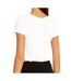 T-shirt Blanc Femme Morgan Dwin - L