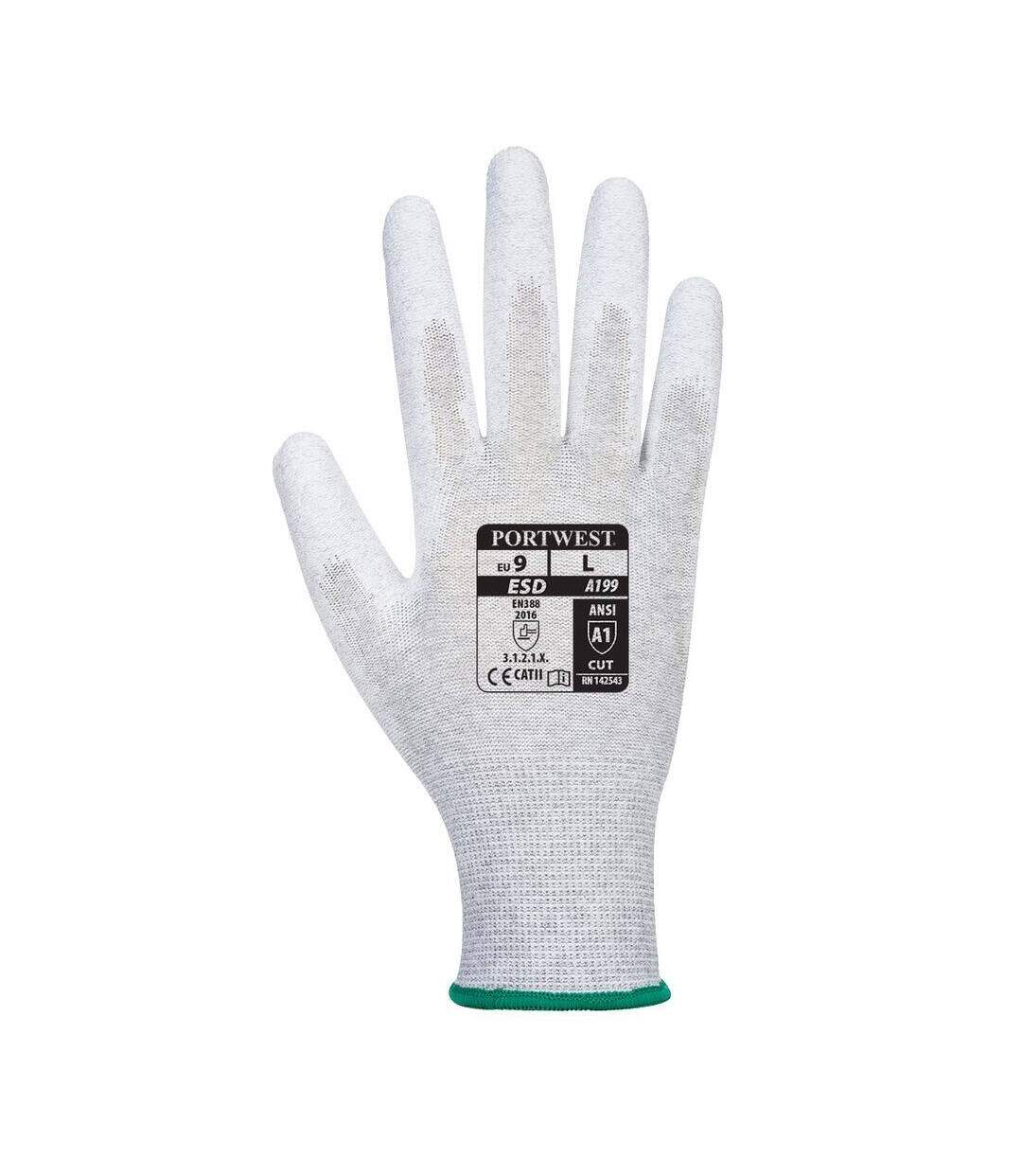 Gants antistatiques Portwest paume enduit PU A199