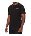 T-shirt Homme Noir Jaune Or Emporio Armani EA7-1