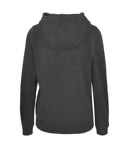 Sweat À Capuche Basic Femme Anthracite Build Your Brand
