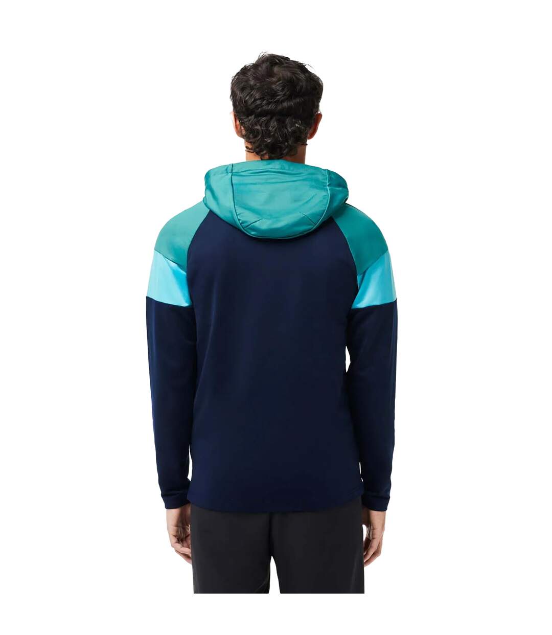 Unisex adult stretch sport sweatshirt green Lacoste-2
