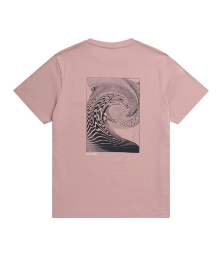 Animal Mens Chase Wave Natural T-Shirt (Light Pink) - UTMW2805