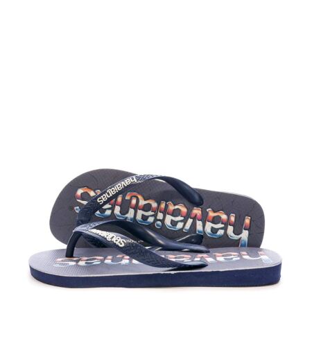 Tongs Marine Homme Havaianas Logomania Print - 35/36