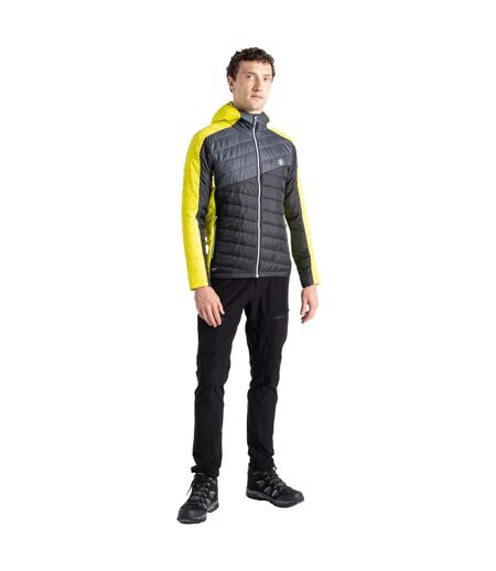 Doudoune Matelassée Touring Homme Jaune Néon Orage Foncé Dare 2B