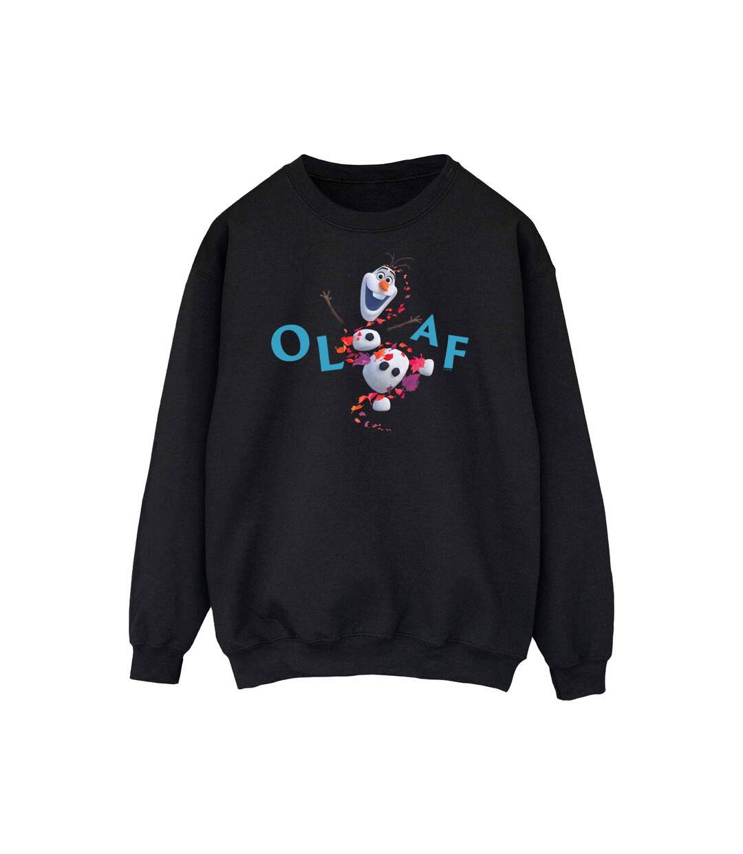 Disney Pantalon de survêtement Frozen 2 Olaf Leaf Jump Womens/Ladies (Noir) - UTBI50251-1