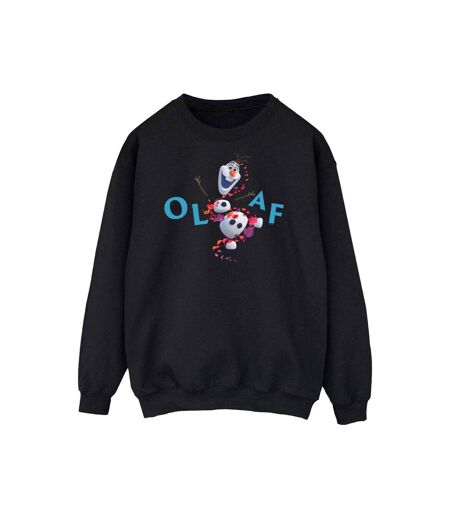 Disney Pantalon de survêtement Frozen 2 Olaf Leaf Jump Womens/Ladies (Noir) - UTBI50251