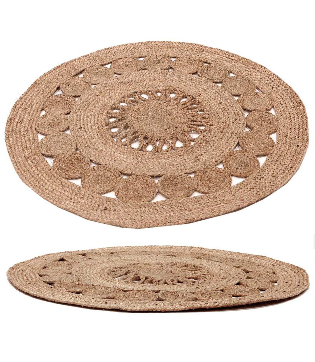 Tapis rond en jute collection NÎMES-4