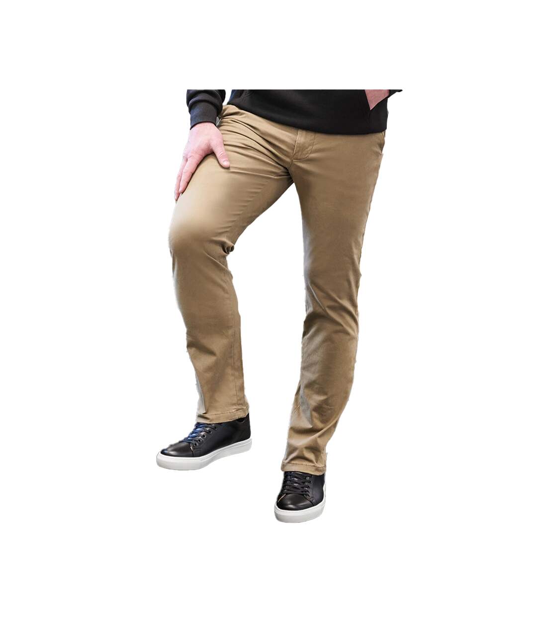 Chino Leo Femme Brun Clair Brook Taverner-1