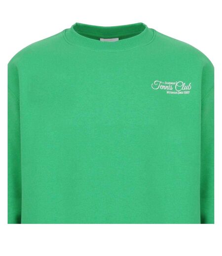 Sweat Tennis Motif/style Imprimé Graphique Homme Vert Slazenger