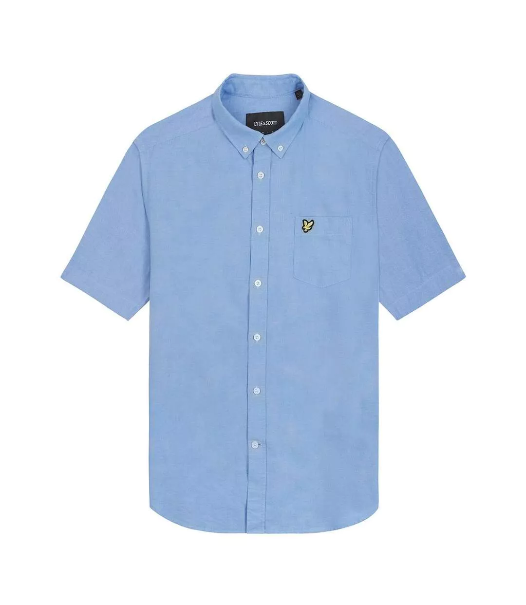 Chemise Manches Courtes Homme Bleu Lyle & Scott-2
