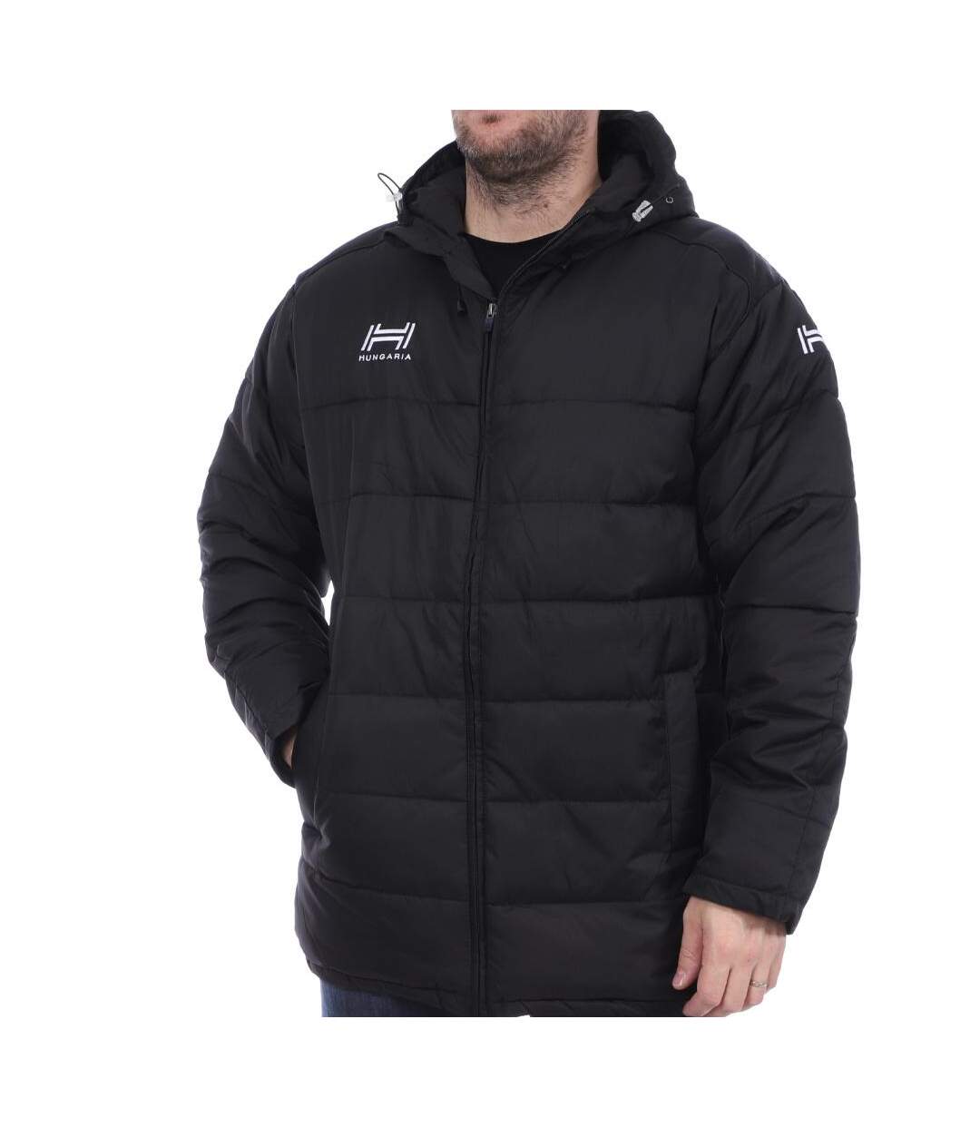 Doudoune noire homme hungaria ovalie - xxl-1