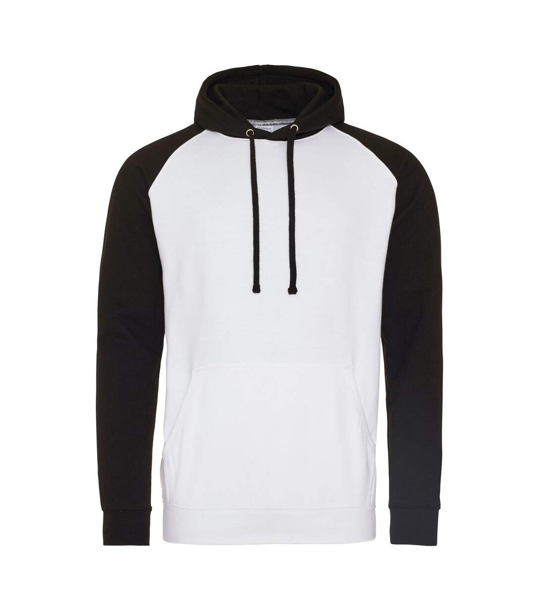 Sweat à capuche contrastée - homme - JH009 - blanc