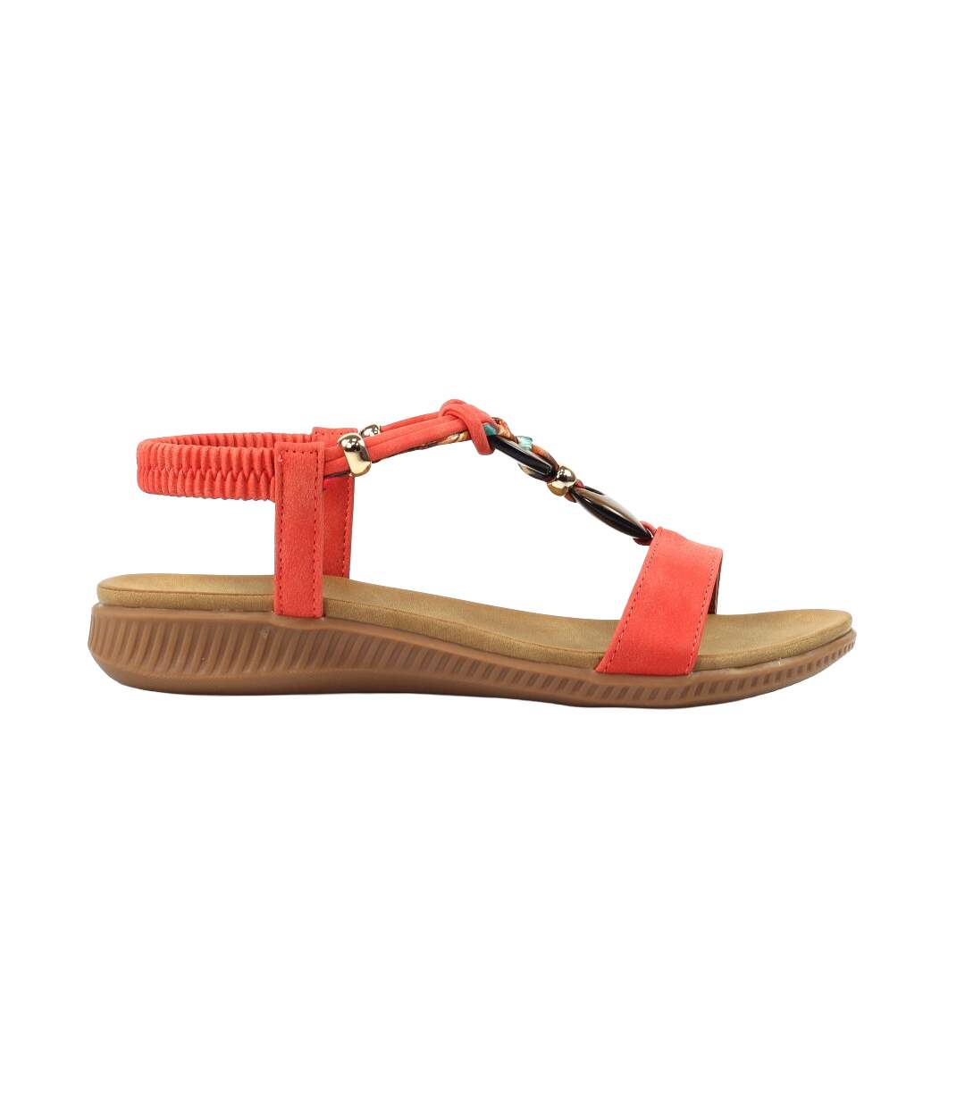 Sandales Brava Femme Orange Lunar-3