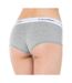 Shorty gris femme calvin klein jeans boyshort - l-2