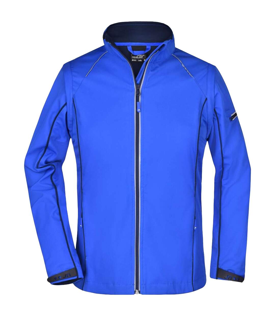 Veste Softshell Femme Bleu Nautique Bleu Marine James And Nicholson-1